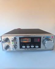 Uniden PC244 40CH CB Mobile Radio AM/SSB ANL PA Black/Silver Powers On UNTESTED