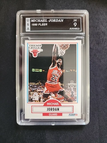 1990 Fleer Michael Jordan #26 In Graded Case