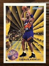 1993-94 Fleer Basketball Charles Barkley Phoenix Suns Award Winner MVP #229