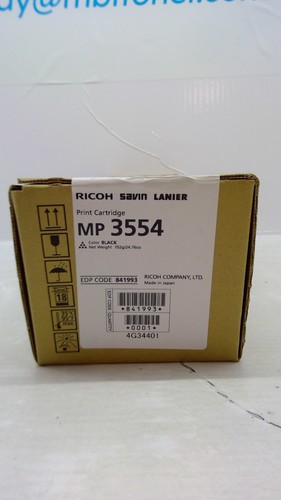 Genuine Ricoh Savin Lanier MP 3554 Black Toner/841993/Ricoh MP 2554/MP 2555/ - 第 4/7 張圖片