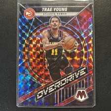 2021-22 Panini Mosaic - Overdrive Trae Young #15 Prizm  