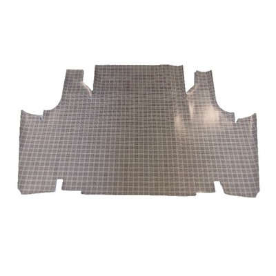 Trunk Floor Mat Cover for 1970-71 Ford Torino 2DR Convertible Rubber Small Plaid