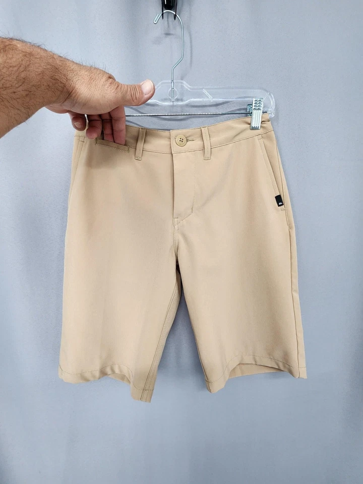 Pantalones Cortos Quiksilver Niños 12 Caqui Anfibio Híbrido Walkshorts 4 Vías Elastizados Juveniles Foto 4 de 4