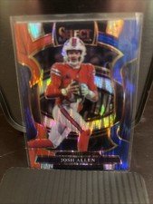 2025 PANINI SELECT FOOTBALL JOSH ALLEN CONCOURSE RED BLUE SHOCK 