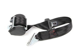 Sicherheitsgurt hinten links 1P0857805C Seat Leon 1P Fahrerseite Rücksitzbank