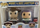 Funko Pop! Toy Story Woody & Buzz 2-Pack Entertainment Expo Exclusive LE 2024