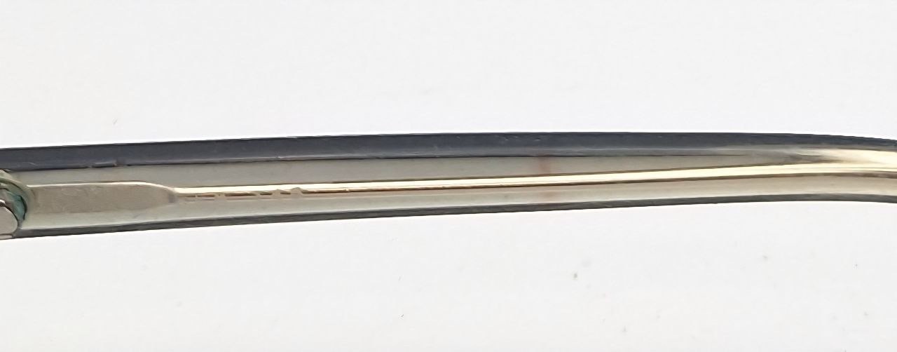 Vintage REM Gray Translucent Pilot Sunglasses FRA… - image 7