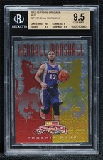 2012-13 Panini Crusade Red 10/99 Kendall Marshall #27 BGS 9.5 GEM MINT 0s3