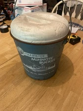 Vintage Frabill's Frabilite Minnow Bucket Little Rusty