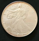 2005 Uncirculated American Silver Eagle 1 Oz .999 Fine Silver