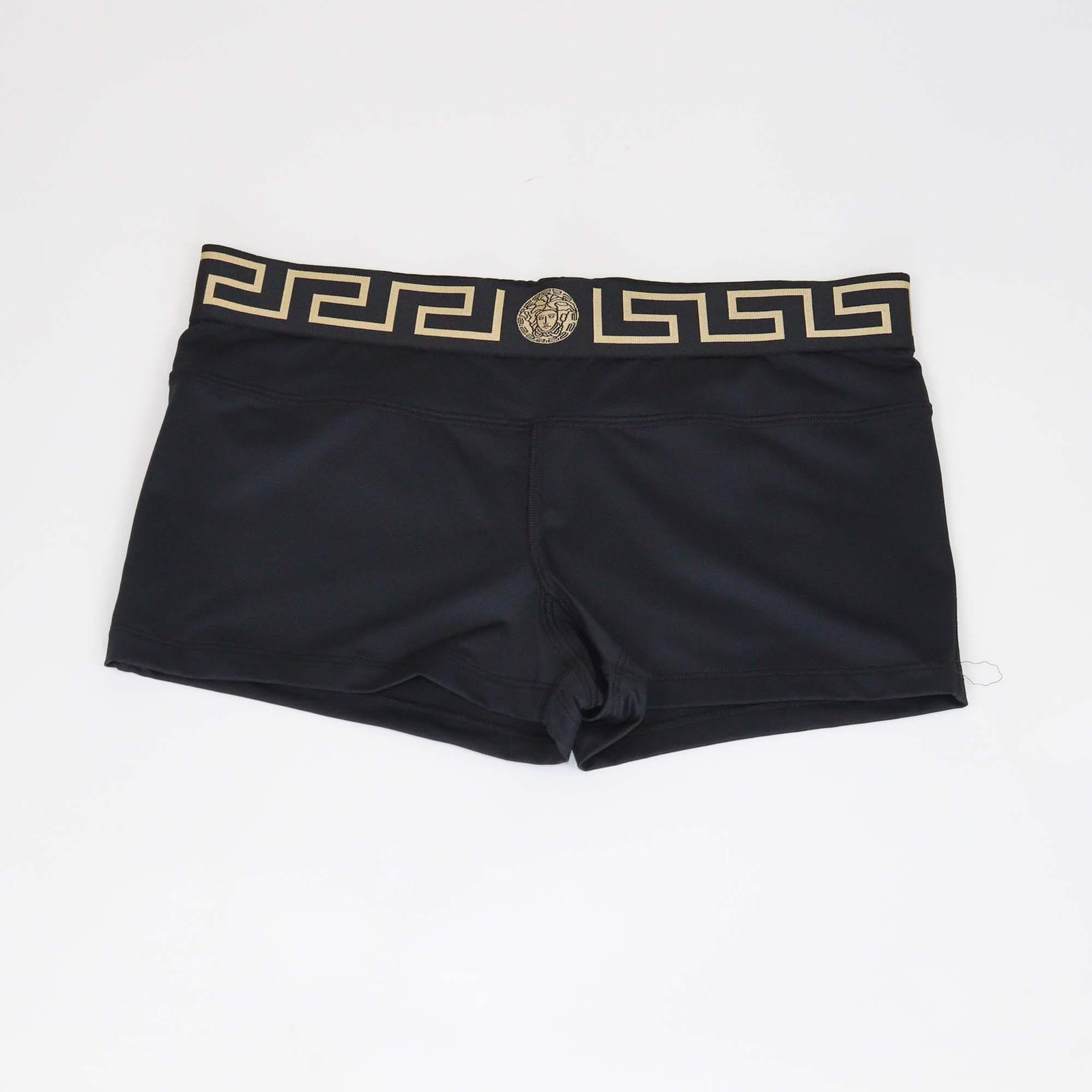 Versace Black Polyamide Greca Border Waistband Tr… - image 1