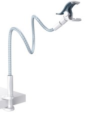 Lamicall Gooseneck Phone Holder Bed - Nylon Braided Flexible Arm, Overall L...