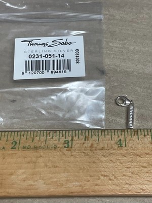 Thomas Sabo Sterling Silver I  Charm Pendant