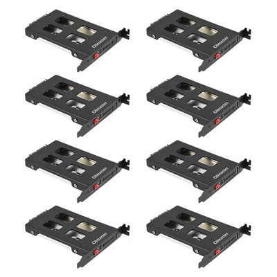 8X  Pci Mobile Rack Enclosure  Platten Fall Gehaeuse Fuer 2,5   Ssd4607