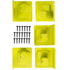 5Pack Tool Holder Mount Wall Mount Bracket With Screw For Ryobi One+ 18V Battery