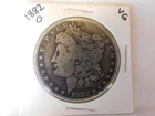 1882 O Morgan Silver Dollar, 90% Silver, Very Good, New Orleans Mint
