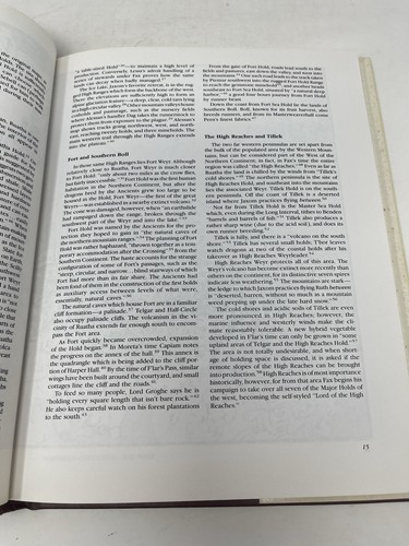 The Atlas of Pern Karen Lynn Fonstad 1984 HC DJ Book Club Dragons Dragonriders - Bild 10 von 16