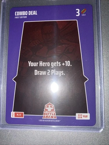 Bo Jackson Battle Arena Alpha Update – Play Card Combo Deal #PL-17