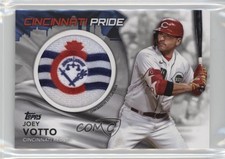 2022 Topps Series 1 City Flag Commemorative Relics Joey Votto #CFP-JV Patch 2g0