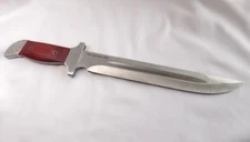 Case 440 Stainless Steel 15" Bowie Knife w/Camo Sheath