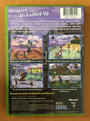 Jeu Xbox Toe Jam & Earl III Mission To Earth - Complet PAL FR (Bon État)