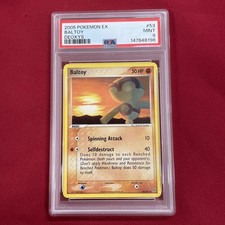 GRADED PSA 9 Pokemon EX Baltoy Deoxys #53 on eBay