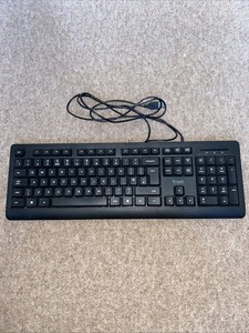 Trust QWERTY Black kabelgebundene USB PC Tastatur schwarz UK Layout