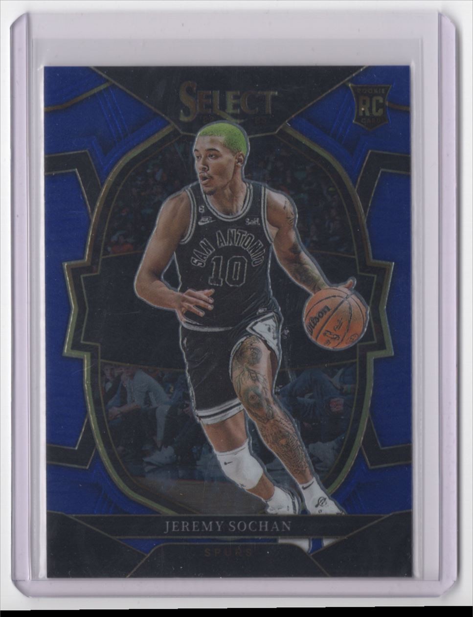 2022-23 Panini Select Jeremy Sochan Rookie San Antonio Spurs #86