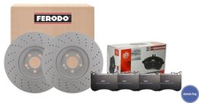 FERODO BREMSENSATZ 370MM VORNE MERCEDES BENZ S KLASSE W222 V222 X222 A217 C217 FERODO BREMSENSATZ 370MM VORNE MERCEDES BENZ S KLASSE W222 V222 X222 A217 C217