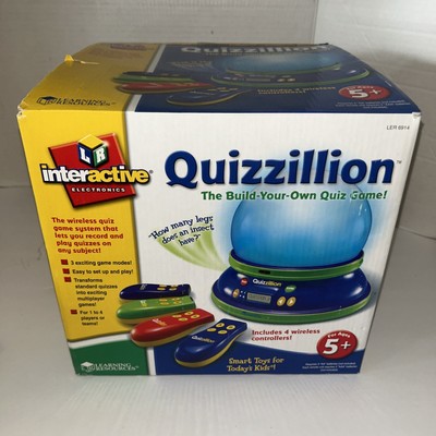 Learning Resources Quizzillion: The Build-Your-Own Quiz Game! New