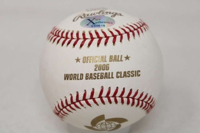 Chipper Jones Baseball PSA/DNA Authenticated Signed Auto WBC 2006