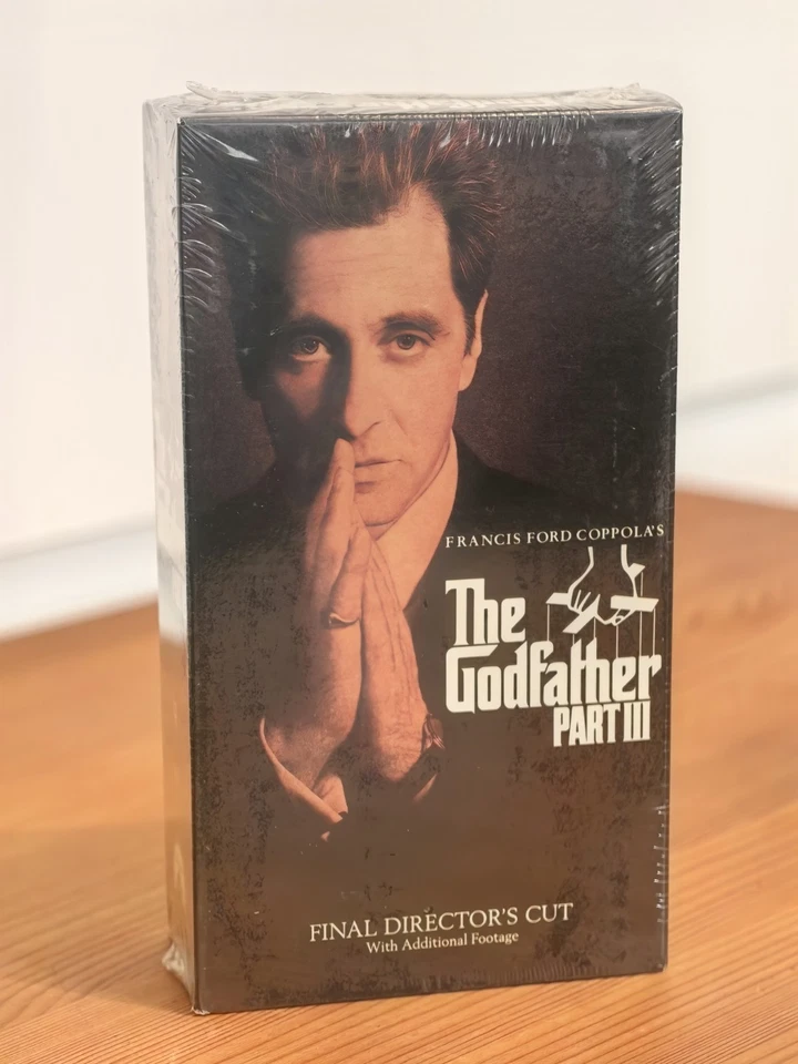 The Godfather Part III Final Director's Cut (Der Pate 3) Al Pacino VHS NEU OVP - Bild 1 von 4