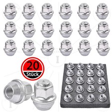 20x Radmutter M12x1,5 für Ford B-Max C-Max Fiesta Focus Kuga Mondeo ACPA1012DXA