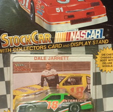 Racing Champions Diecast Chevrolet Dale Jarrett #18 1:64 with Card & Stand