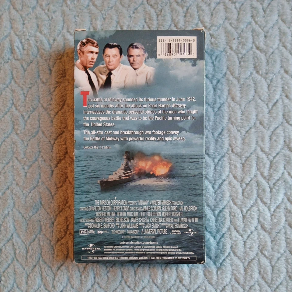 Midway (VHS, 1995) бывшая в употреблении  - Изображение 3 из 4