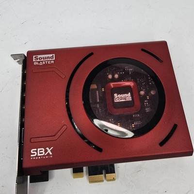 Creative Labs SB1500 Sound Blaster SBX Pro Studio Sound Card