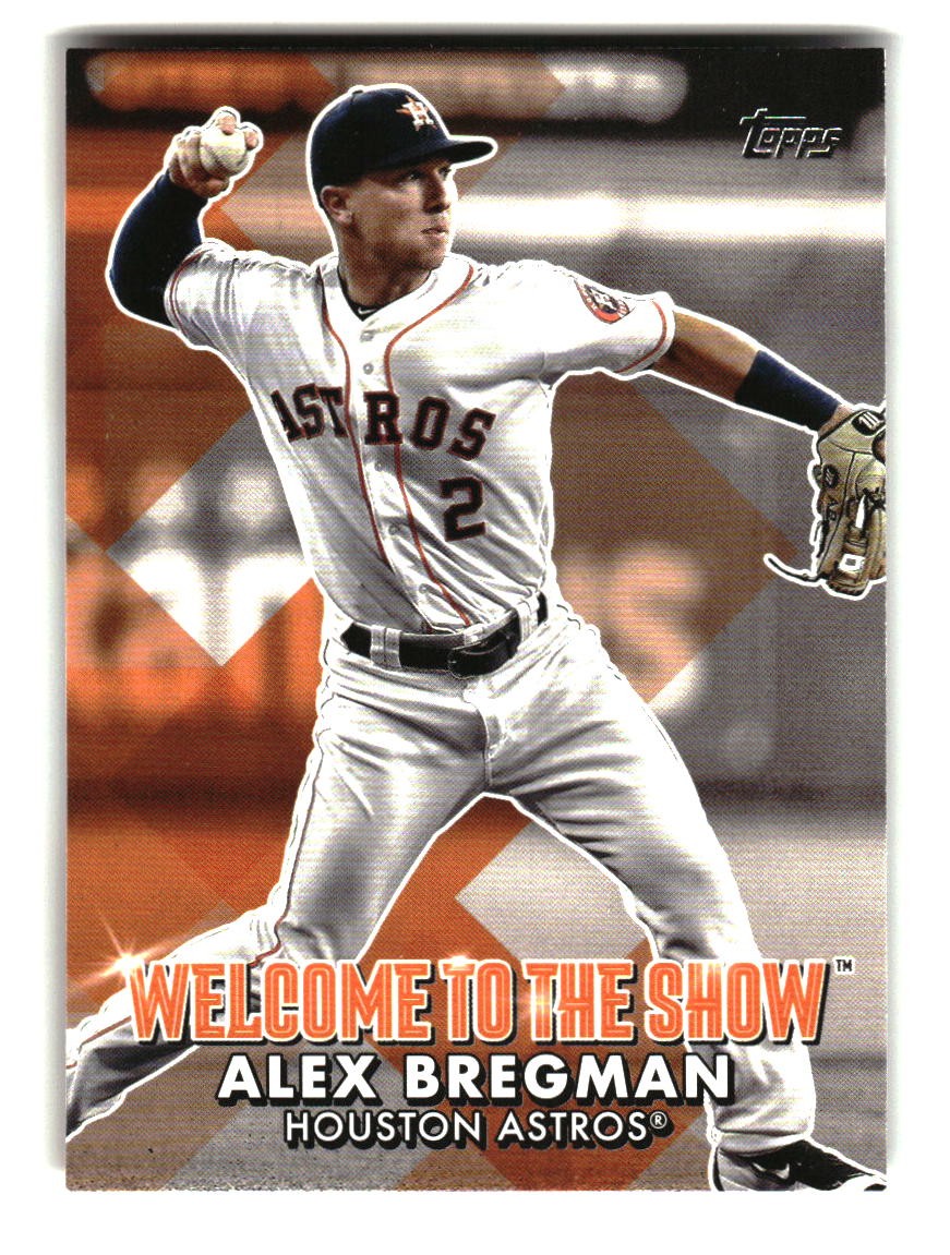 Alex Bregman #WTTS-29 2022 Topps Baseball Welcome to the Show Autographs
