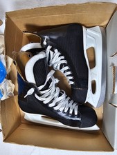 VTG Bauer Shadow Hockey Skates Size 8 D Made in Canada W/ Box Excellent Cond