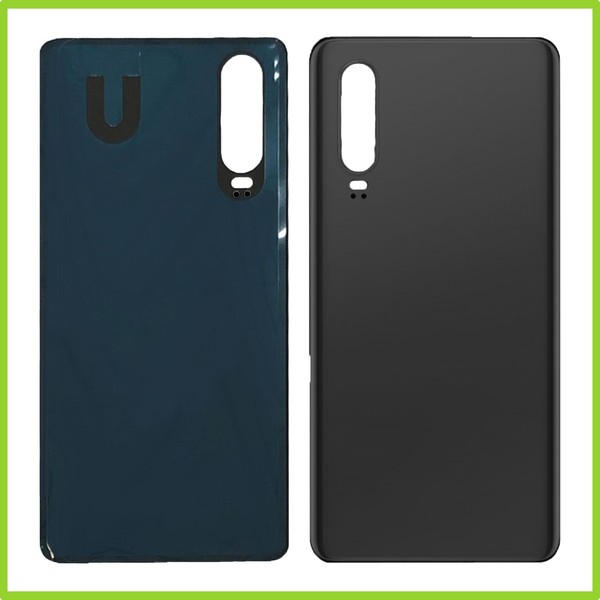 Akkudeckel FüR Huawei P30 Akkufachdeckel GehäUse Backcover Schwarz Neu-image