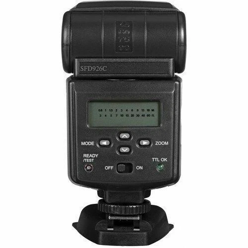 TTL Dedicated Autofocus Power Zoom Flash for Canon DSLRs (BRAND NEW) - Image 4 of 4
