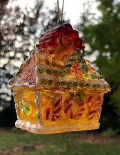 Gingerbread house christmas ornament, new