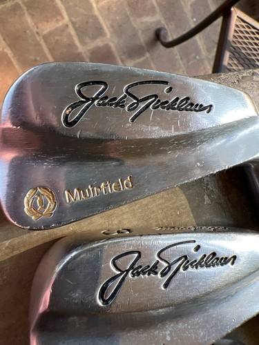 Jack Nicklaus Muirfield 2-PW Regular TT Steel Right Hand Iron Set w/ orig covers - Picture 5 of 9