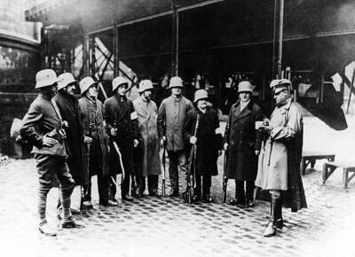 Germany Weimar Republic Kapp Putsch An officer of the Navy Brig- 1920 Old Photo