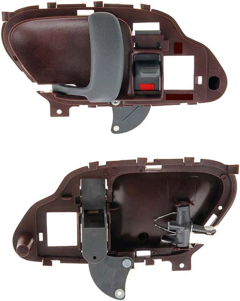 Inside Door Handle For 1995-1998 Chevy GMC Truck Tahoe Suburban Yukon Left Red Foto 3 de 4