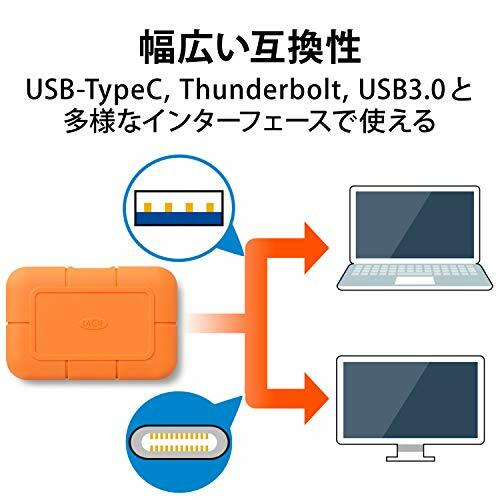 LaCie Portable SSD 1TB Rugged SSD USB3.1 (Gen2) IP67 Waterproof STHR1000800 - 第 4/8 張圖片