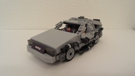 Lego 21103 Back to the Future DeLorean Custom Instructions