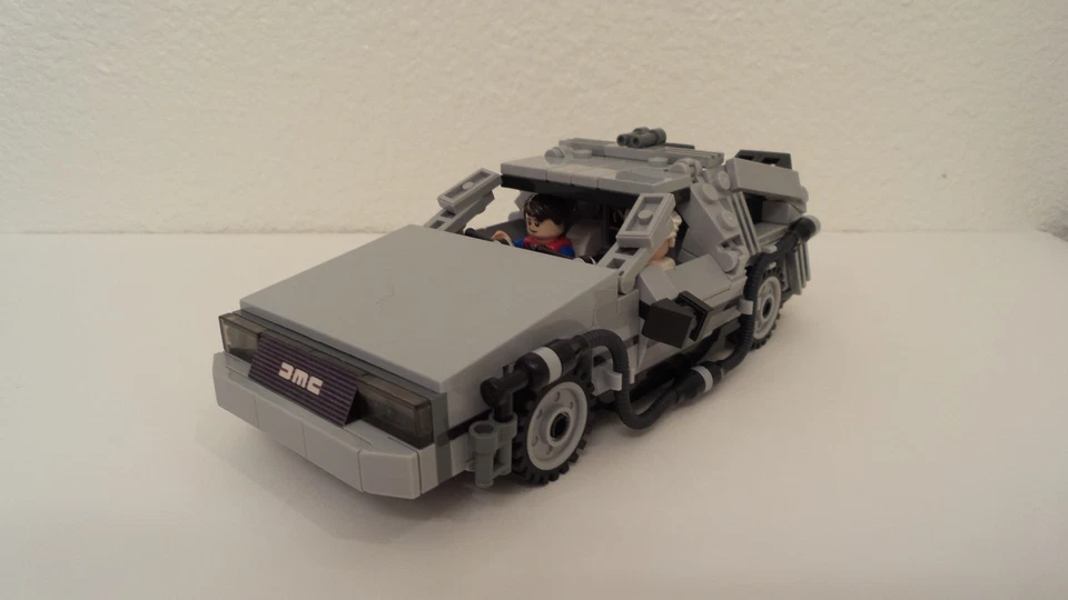 Lego 21103 Back to the Future DeLorean Custom Instructions - Image 3 of 4