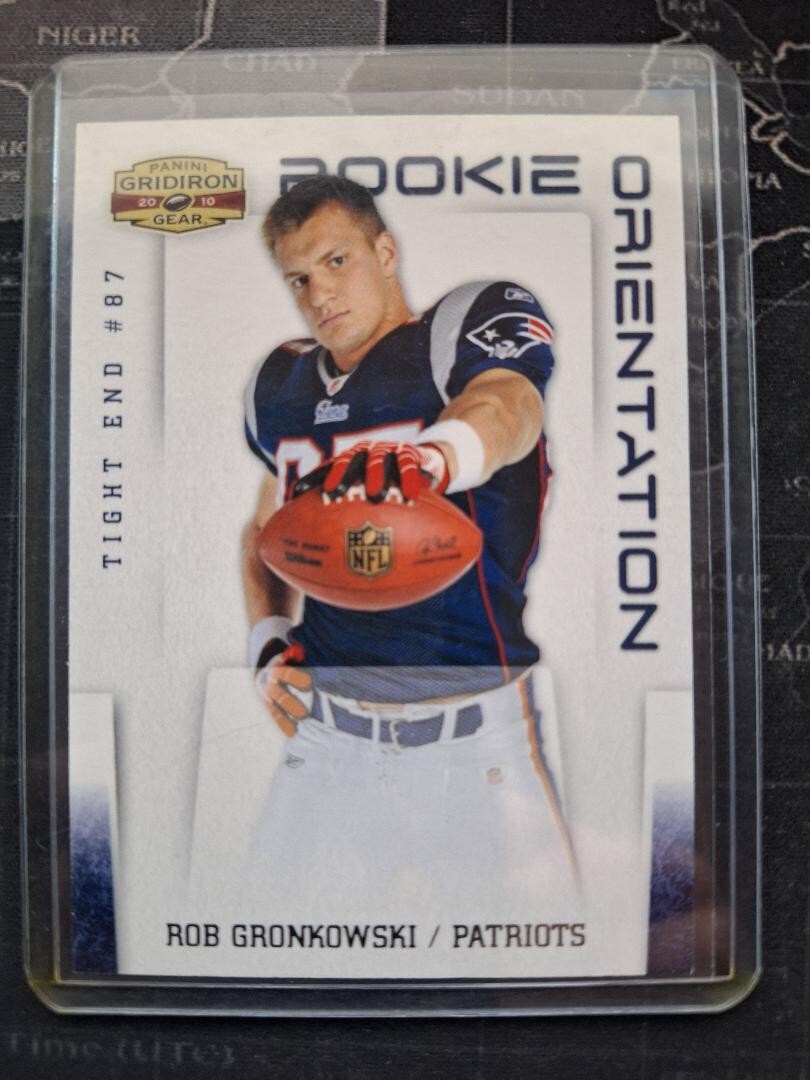 Rob Gronkowski Panini Gridiron Gear Rookie Orientation #17 Silver