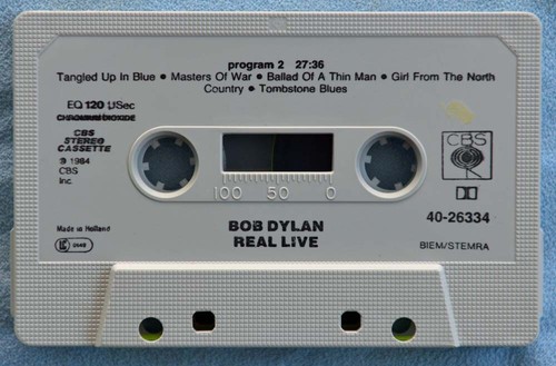 Bob Dylan - Real Live - UK 1984 - CBS 40-26334 - Dolby - NEAR MINT - TESTED - Picture 4 of 7