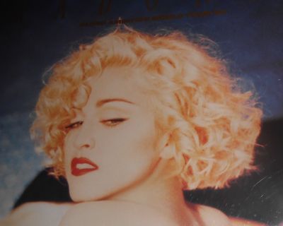 Madonna Blonde Ambition World Tour '90 Poster 1990 Original 35x23